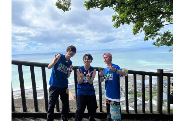 深澤辰哉、宮近海斗、佐久間大介（C）テレビ東京