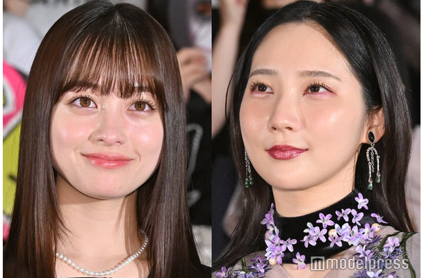 映画「禁じられた遊び」初日舞台挨拶に出席した橋本環奈、ファーストサマーウイカ（C）モデルプレス