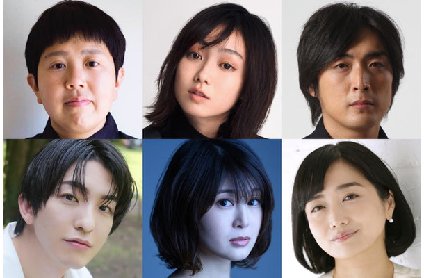 （上段左から）新名基浩、高田夏帆、趙珉和（下段左から）前田公輝、佐津川愛美、佐藤江梨子（提供写真）