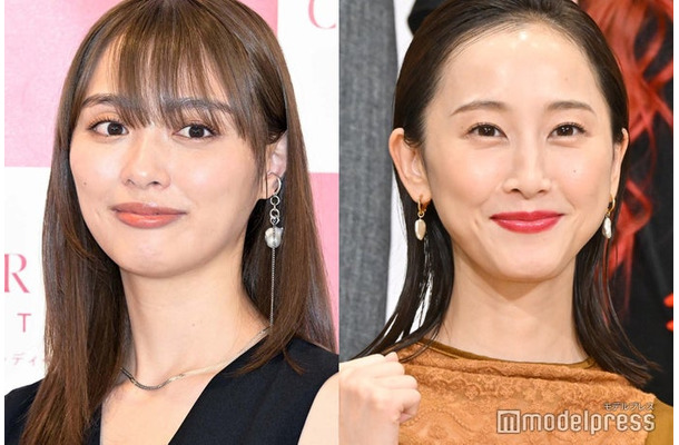 内田理央、松井玲奈 （C）モデルプレス