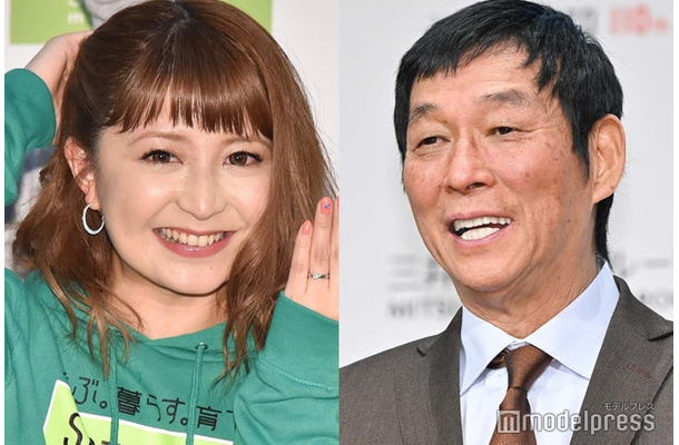 矢口真里、明石家さんま（C）モデルプレス