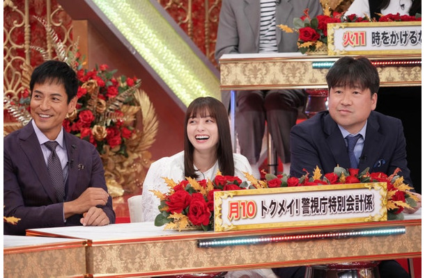 （左から）沢村一樹、橋本環奈、佐藤二朗（C）フジテレビ