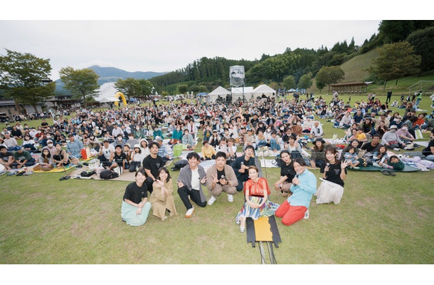 「cinema bird in 熊本小国 2023」の様子（提供写真）