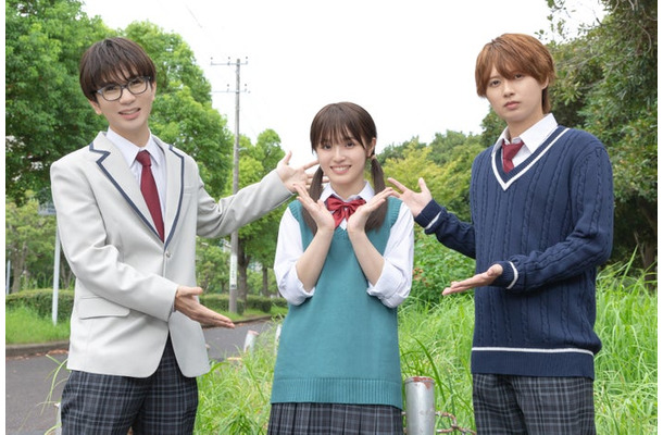 高橋優斗、豊嶋花、井上瑞稀（C）NTV・J Storm