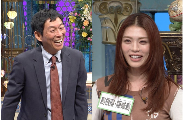 明石家さんま、井手上漠（C）日本テレビ