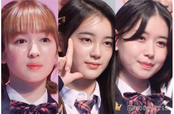 山本すず、櫻井美羽、笠原桃奈（C）モデルプレス