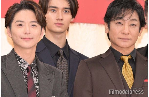 「西遊記」製作発表会見に出席した小池徹平、片岡愛之助（C）モデルプレス