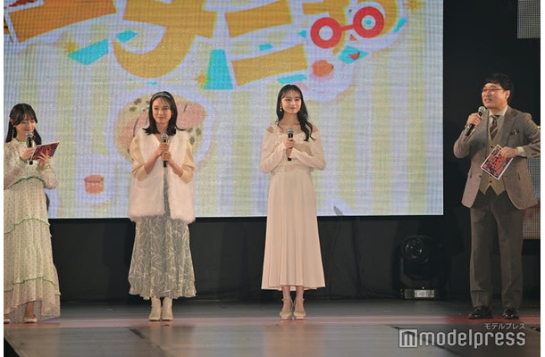 森香澄、大友花恋、林芽亜里、山里亮太（C）モデルプレス