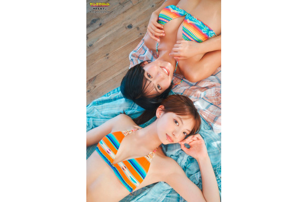 佐々木萌香、東条澪（C）岡本武志／ヤンマガWeb