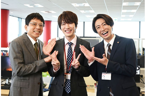 勝村政信、深澤辰哉、相葉雅紀（C）テレビ朝日