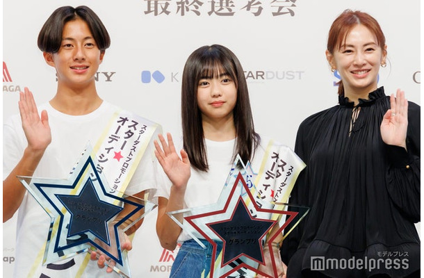 佐藤来未登さん、原田花埜さん、北川景子（C）モデルプレス