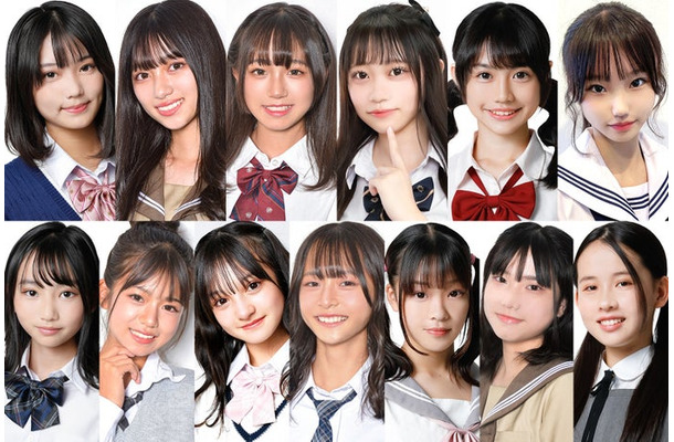 「JCミスコン2023」ファイナリスト13人（提供写真）