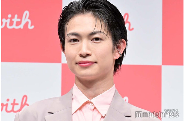新CM発表会に出席した綱啓永（C）モデルプレス