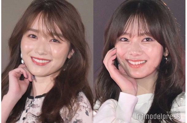 守屋麗奈、田村保乃（C）モデルプレス