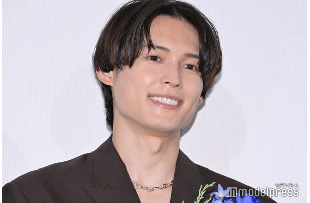 映画『キリエのうた』公開記念舞台挨拶に登壇した松村北斗（C）モデルプレス