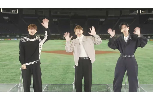 平野紫耀、岸優太、神宮寺勇太「TOBE」YouTubeより