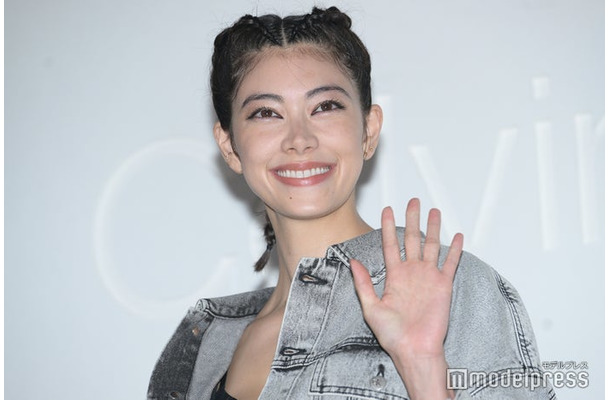 「Calvin Klein」フォトコールに登場した森星（C）モデルプレス