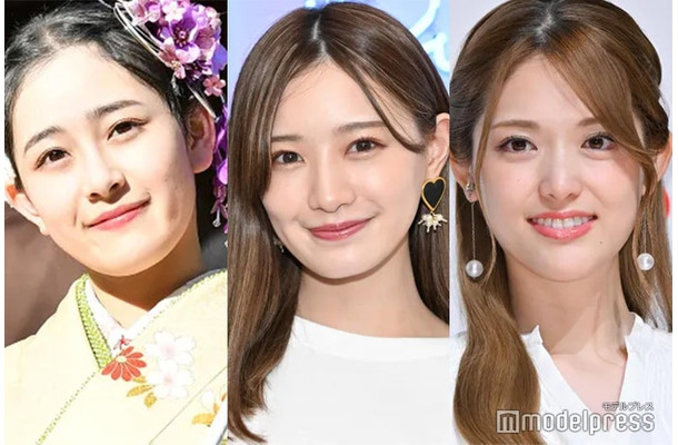 向井葉月、中田花奈、松村沙友理（C）モデルプレス