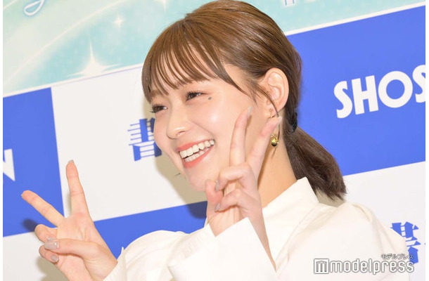 「週刊ビッグコミックスピリッツ表紙登場＆デジタル写真集発売記念」囲み取材に出席した田崎さくら（C）モデルプレス