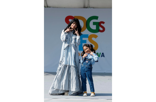 景井ひな、望蘭（C）SDGs FES in EDOGAWA 2023