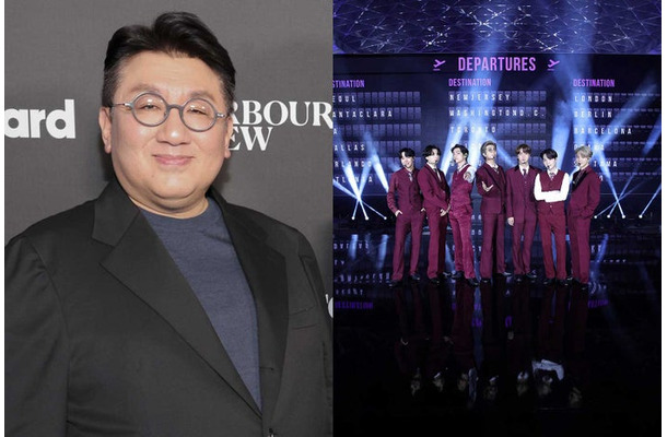 バン・シヒョク氏、BTS／Photo by Getty Images