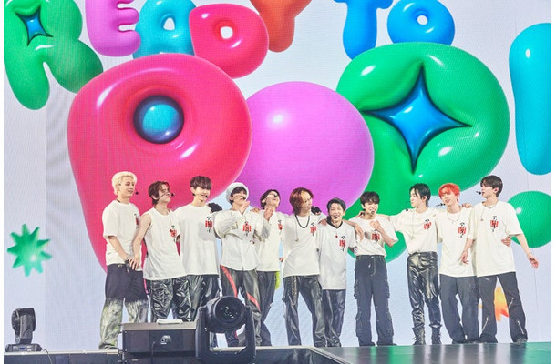 INI「2023 INI 2ND ARENA LIVE TOUR ［READY TO POP！］」11月4日公演より（C）LAPONE Entertainment