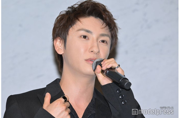 イベントに登場した與真司郎（C）モデルプレス