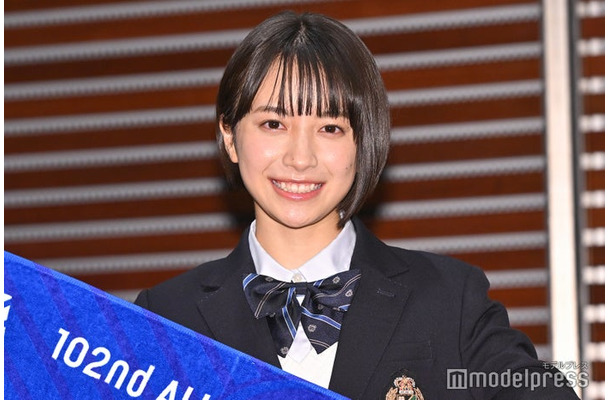 「第102回大会 高校サッカー応援マネージャー就任発表」に出席した藤崎ゆみあ（C）モデルプレス