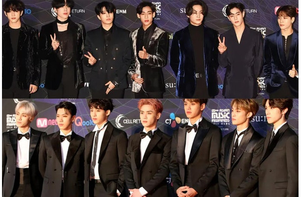 GOT7、WayV／Photo by Getty Images