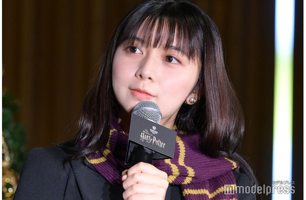 「クリスマス・ライトアップ・セレモニー」に出席した上白石萌歌（C）モデルプレス