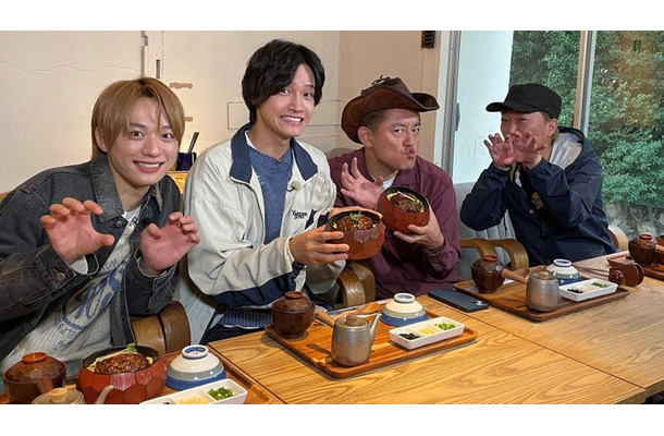 福本大晴、佐野晶哉、井戸田潤、小沢一敬（C）読売テレビ
