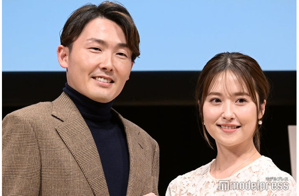 源田壮亮選手、衛藤美彩 （C）モデルプレス