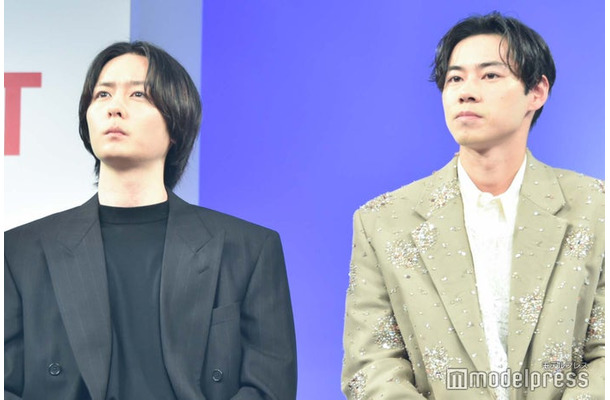「第36回ジュノン・スーパーボーイ・コンテスト」最終選考会に出席した犬飼貴丈、戸塚純貴（C）モデルプレス
