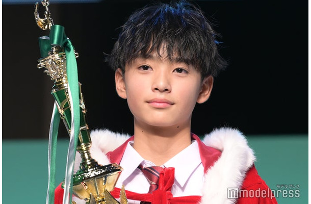 「男子中学生ミスターコン2023」初代グランプリに輝いた「竹内琉斗」くん（C）モデルプレス
