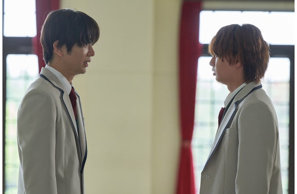 高橋優斗、井上瑞稀「君が死ぬまであと100日」第7話より（C）NTV・J Storm