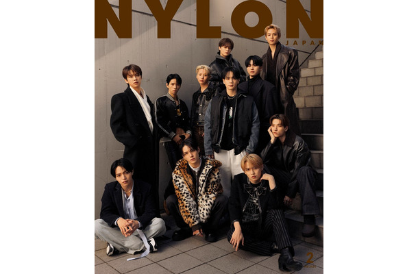 「NYLON JAPAN」2月号（カエルム、12月27日発売）表紙：JO1（C）NYLON JAPAN