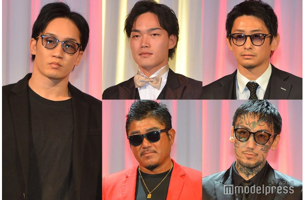 朝倉未来＆「BreakingDown Award」受賞者（一部）／（C）モデルプレス