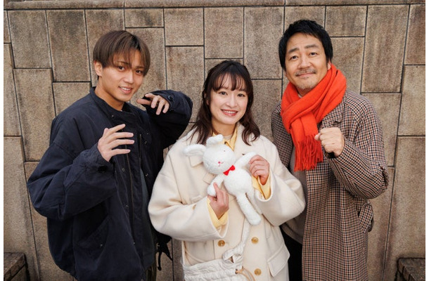 永瀬廉、門脇麦、大森南朋（C）日本テレビ