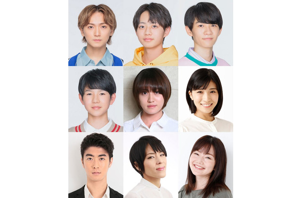 （上段左から）和田優希、千井野空翔、渡邉心（中段左から）木村来士、古賀瑠、青木志穏（下段左から）篠原孝文、小玉久仁子、武藤晃子（提供写真）