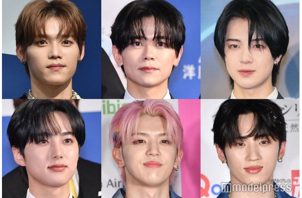 INI（左上から時計回り）木村柾哉、藤牧京介、佐野雄大、許豊凡、高塚大夢、尾崎匠海（C）モデルプレス