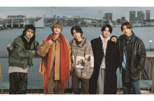 Lil かんさい（左から）當間琉巧、大西風雅、嶋崎斗亜、西村拓哉、岡崎彪太郎（画像提供：小学館）
