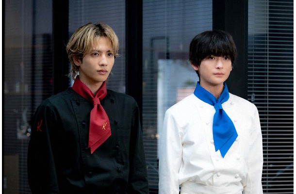志尊淳、高橋文哉「フェルマーの料理」最終話より（C）TBS