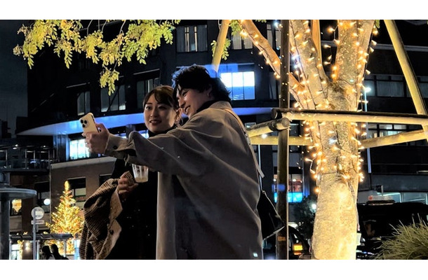 （左から）丸山礼、松田元太（C）フジテレビ