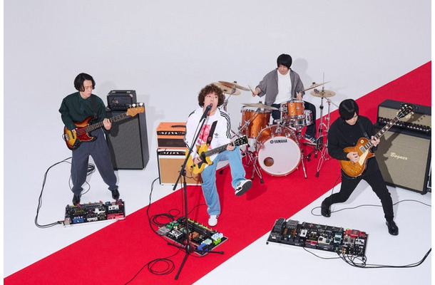 KANA-BOON／左から：遠藤昌巳、谷口鮪、小泉貴裕、古賀隼斗（提供写真）
