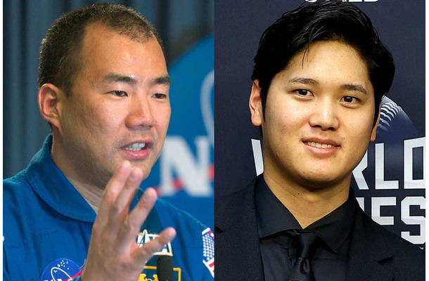 野口聡一氏、大谷翔平選手／Photo by Getty Images