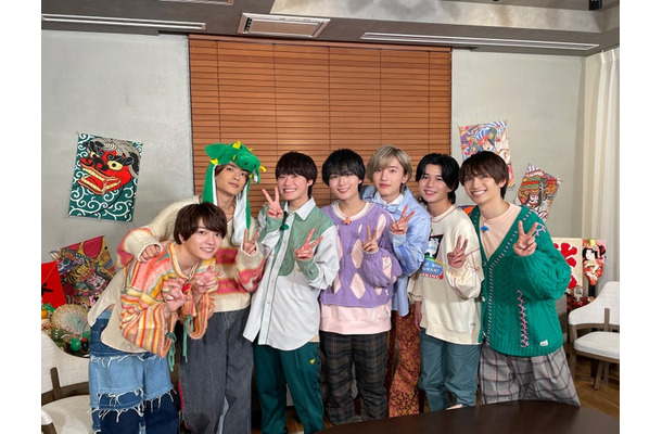 なにわ男子（左から）西畑大吾、高橋恭平、大橋和也、大西流星、道枝駿佑、長尾謙杜、藤原丈一郎（提供写真）