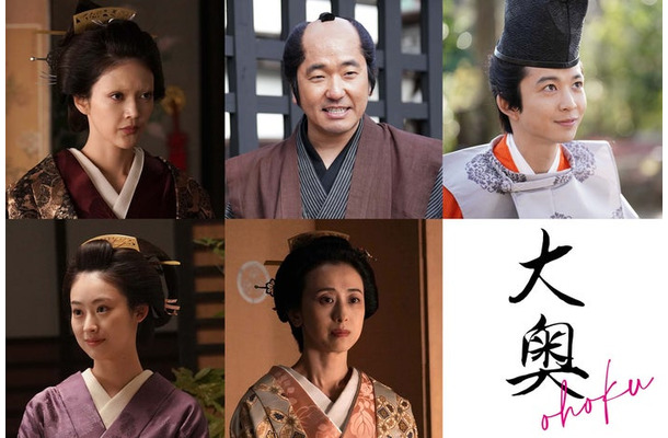（上段左から）田中道子、本多力、鈴木仁（下段左から）井本彩花、紺野まひる（C）フジテレビ