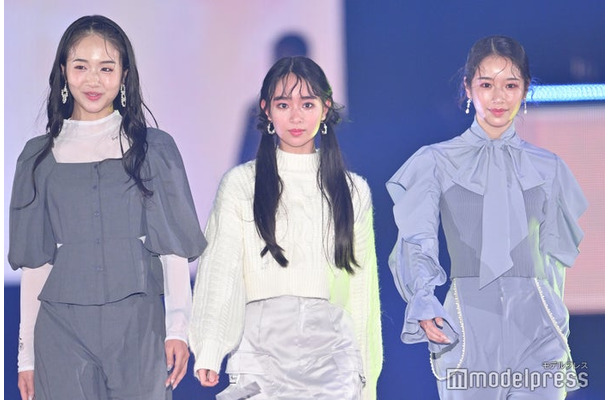 天翔愛、藤岡舞衣、天翔天音（C）モデルプレス