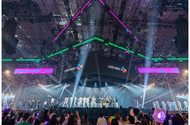 「KCON JAPAN 2023」の様子（提供写真）