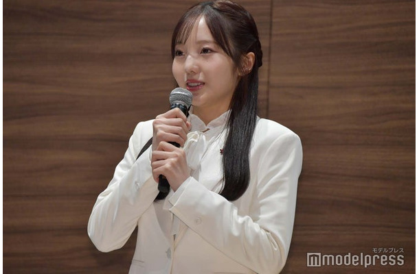 引退会見に出席した本田真凜（C）モデルプレス